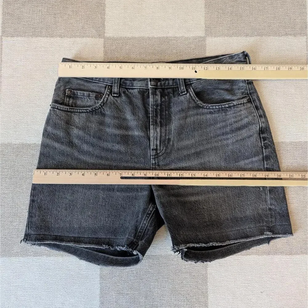 Everlane - 'The Denim Short' cut off roll up jean shorts